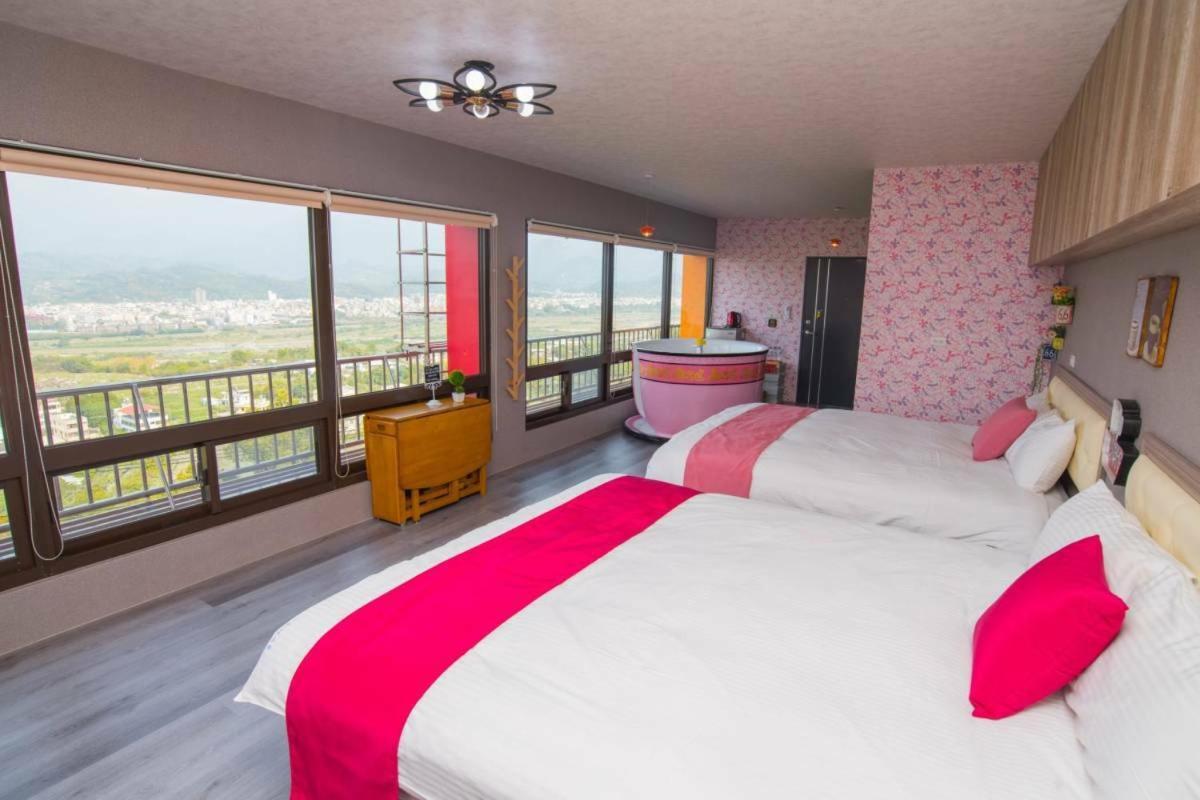 Rainbow Hill House彩虹山舍 Leilighet Shigang Eksteriør bilde